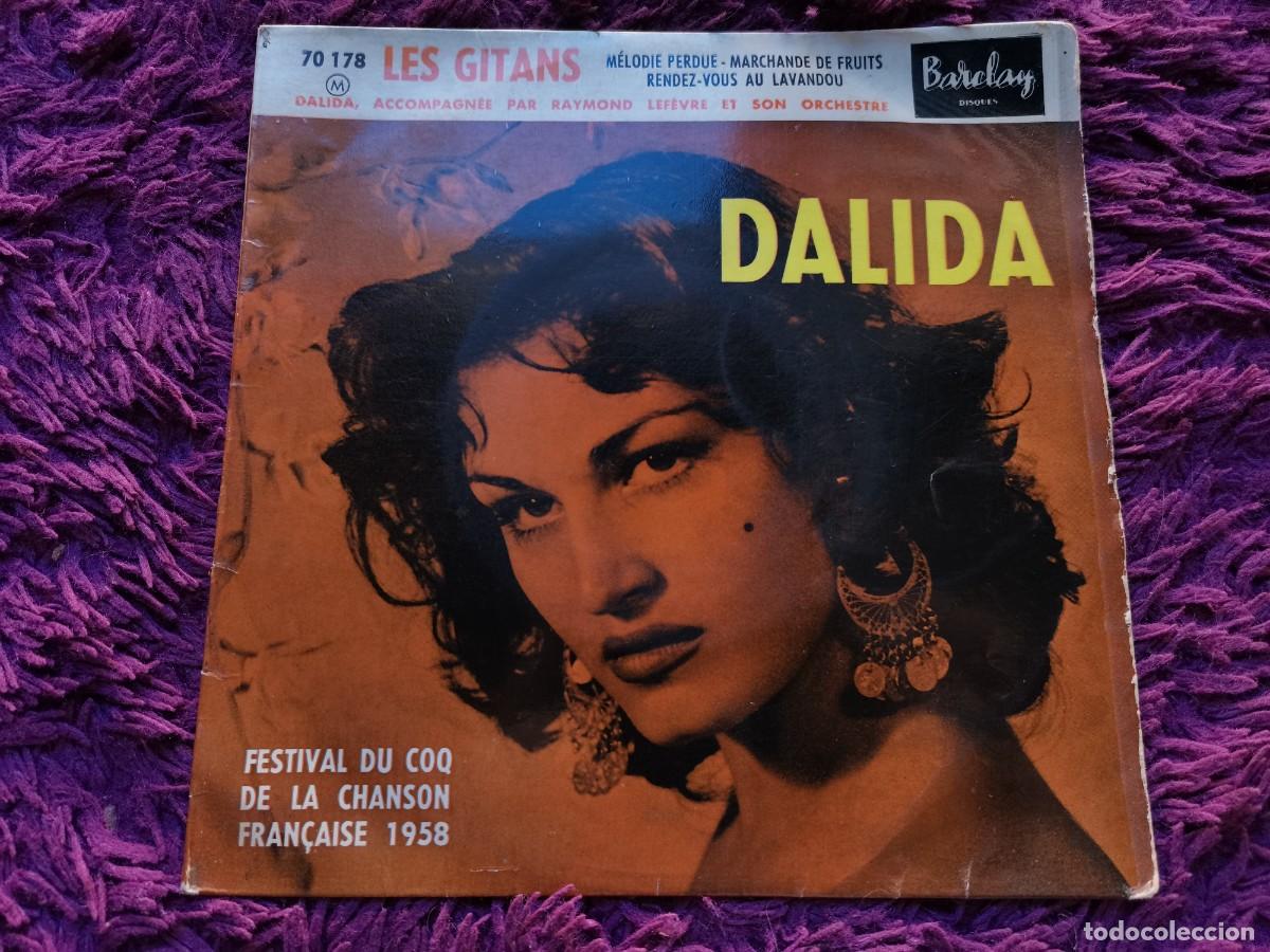 Discos de vinilo: Dalida &ndash; Les Gitans Vinilo 7&rdquo; EP 1958 France 70178