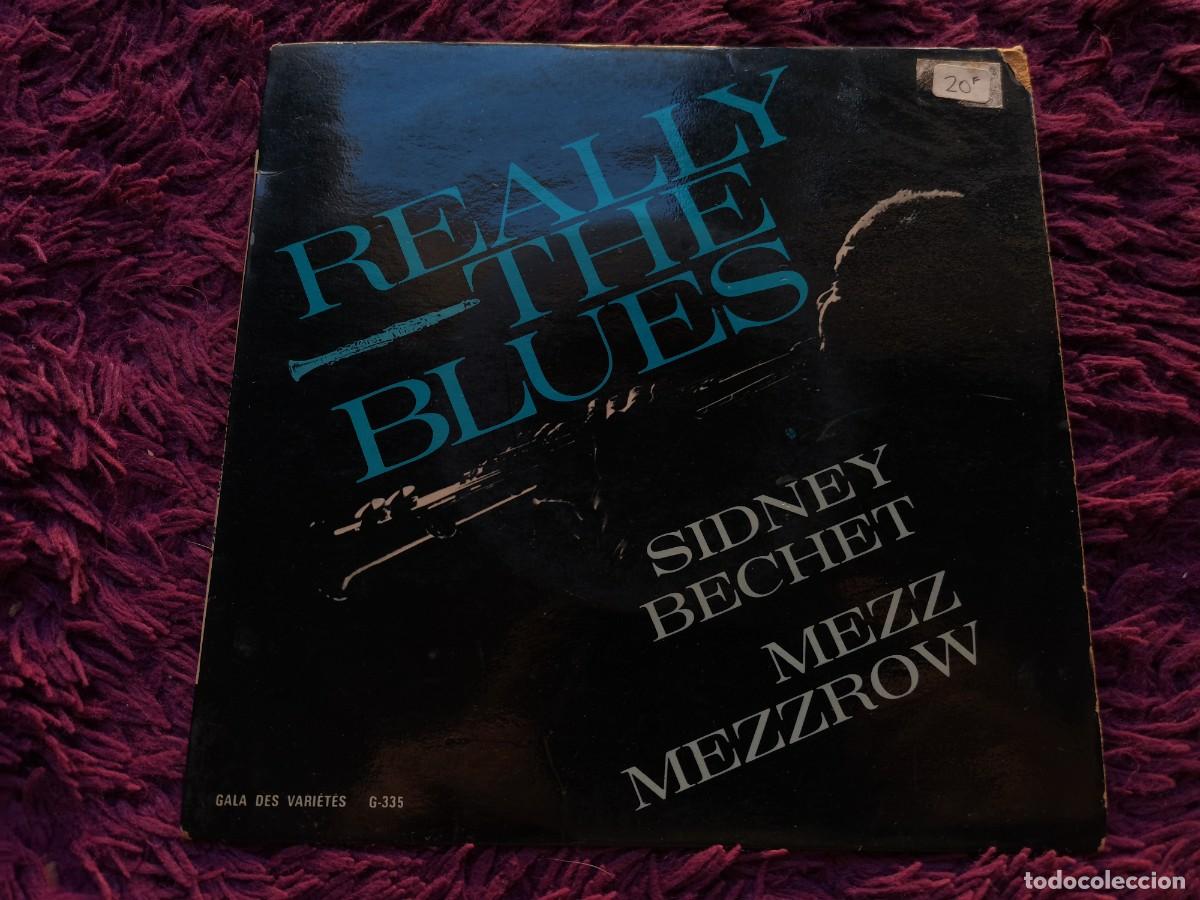Discos de vinilo: Sidney Bechet - Mezz Mezzrow &ndash; Really The Blues Vinilo 7&rdquo; EP 1963 France G-335