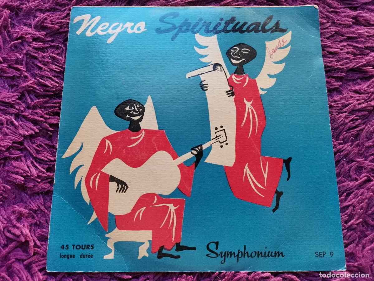 Discos de vinilo: Al &rdquo;Fats&rdquo; Edwards &ndash; Negro Spirituals Vinilo 7&rdquo; EP 1957 France SEP 9