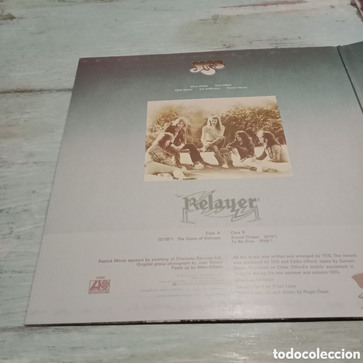 Discos de vinilo: YES - RELAYER - LP GATEFOLD - Foto 4