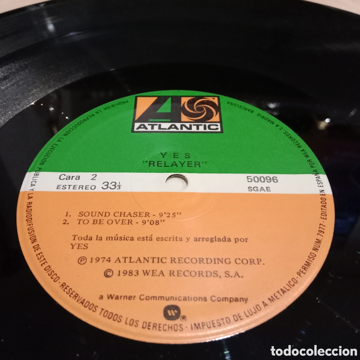Discos de vinilo: YES - RELAYER - LP GATEFOLD - Foto 9