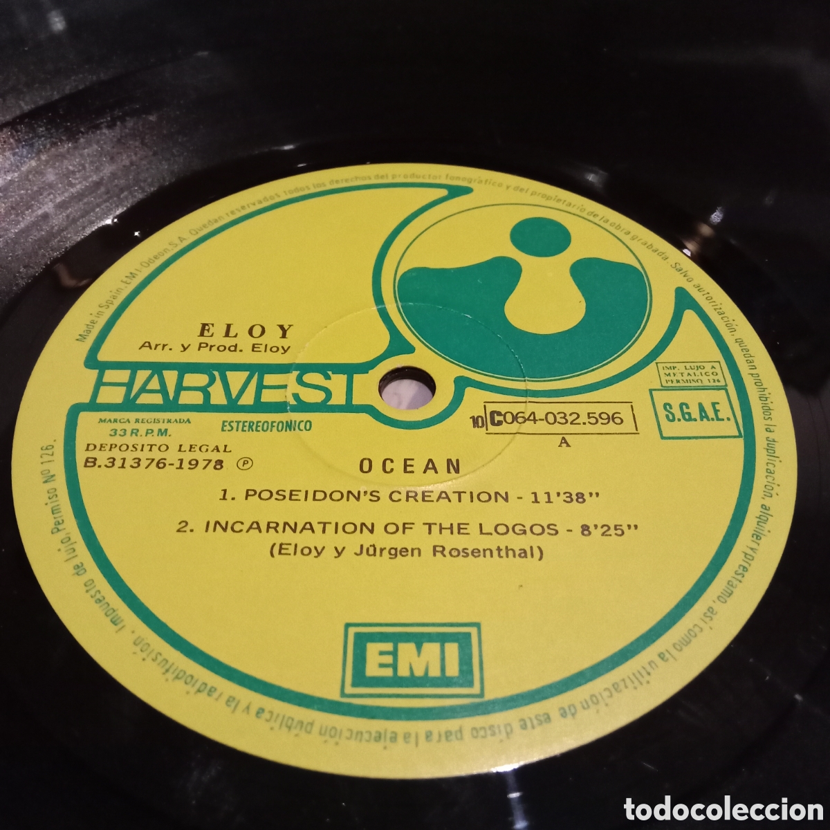 Discos de vinilo: ELOY - OCEAN - LP GATEFOLD - Foto 6