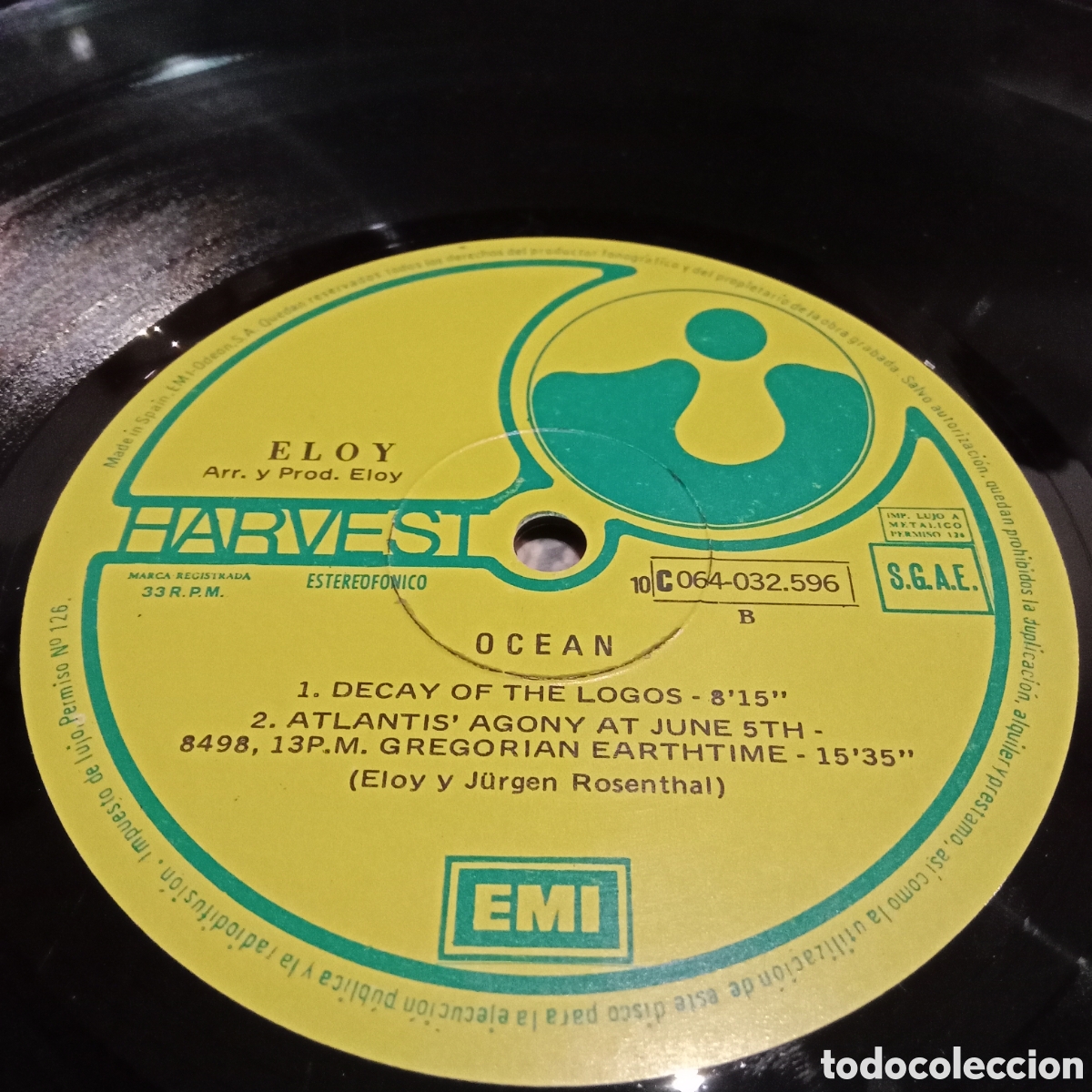 Discos de vinilo: ELOY - OCEAN - LP GATEFOLD - Foto 7