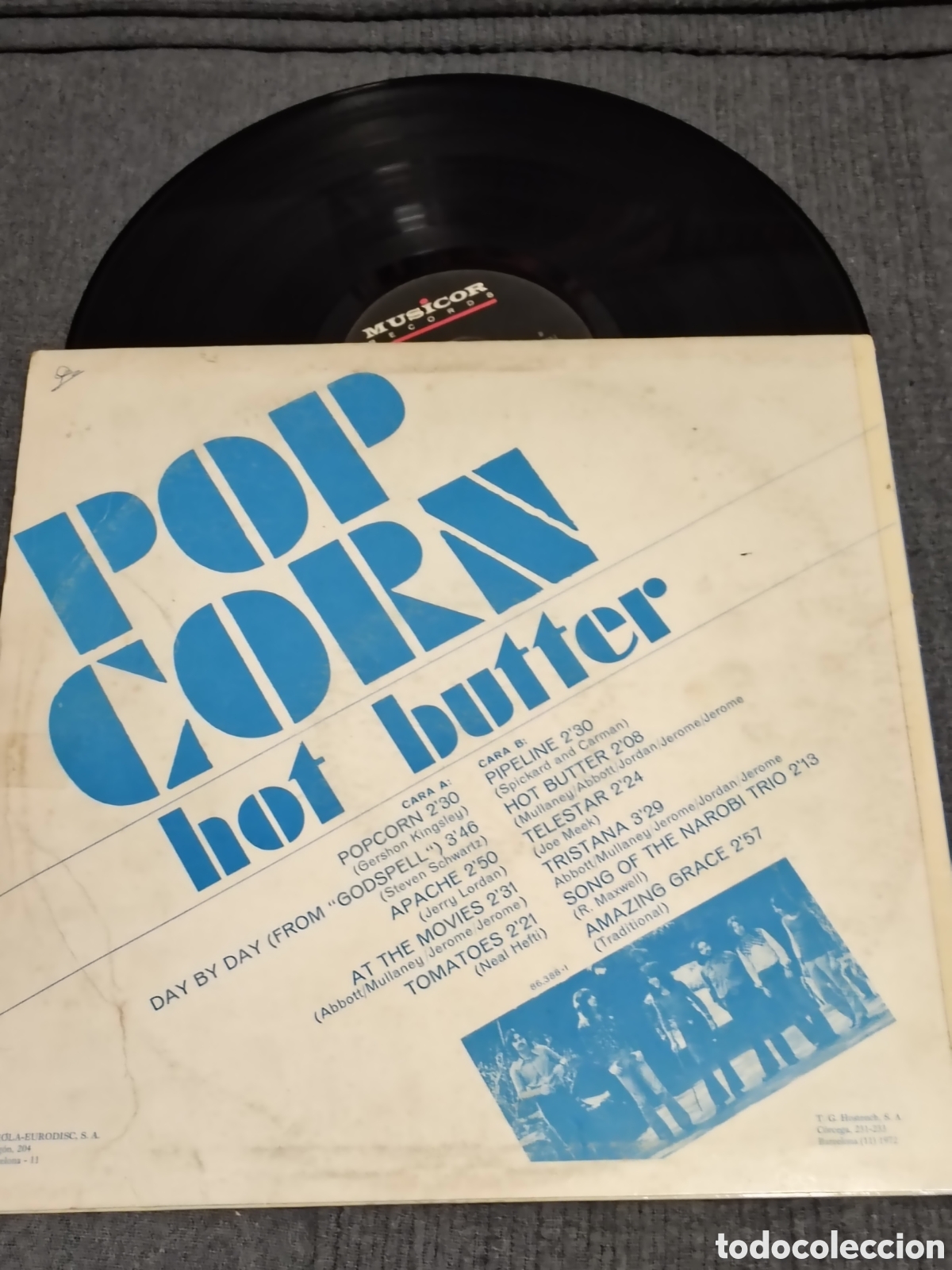 Discos de vinilo: Popcorn&rdquo; de Hot Butter, - Foto 2