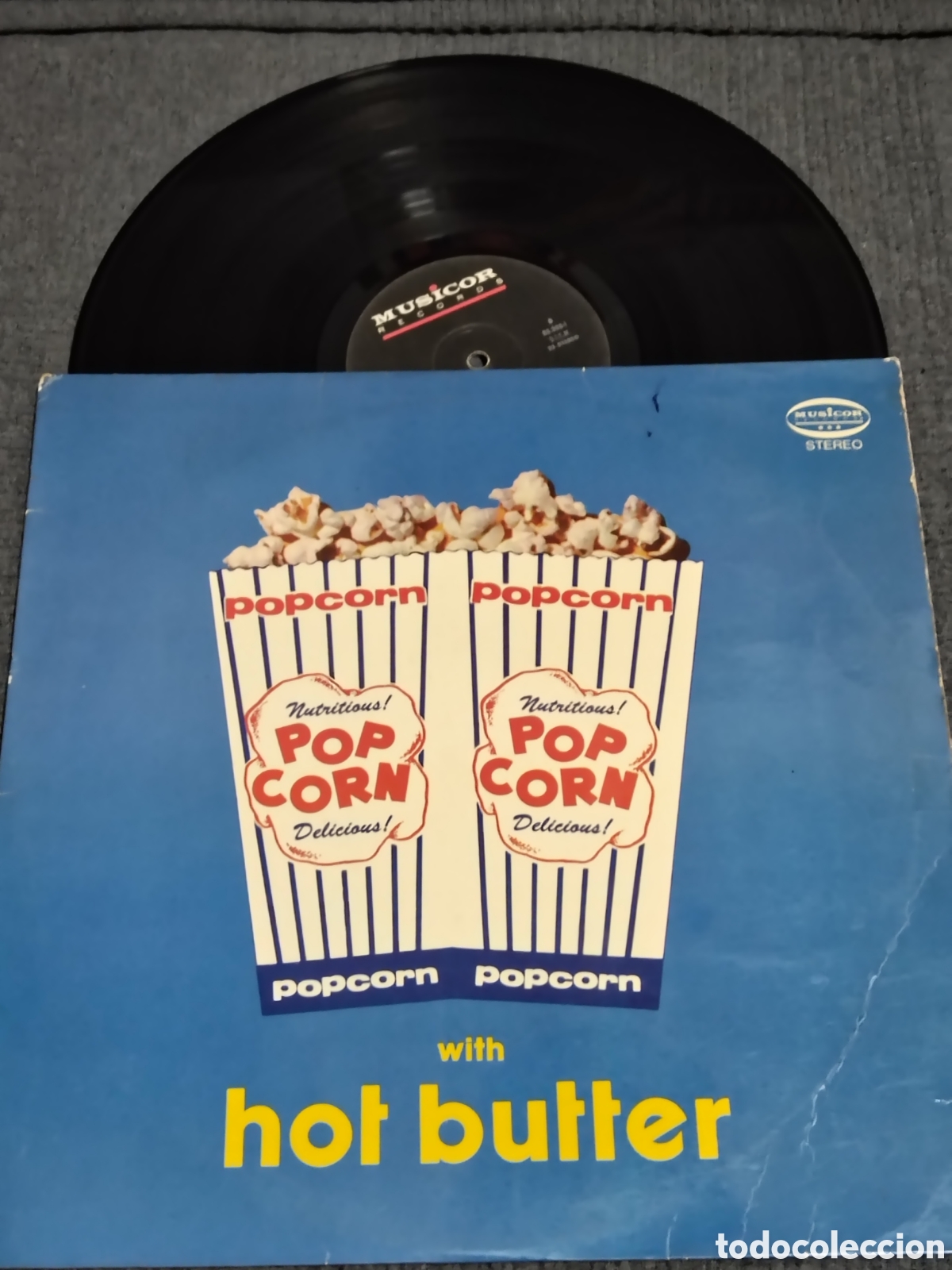 Discos de vinilo: Popcorn&rdquo; de Hot Butter,