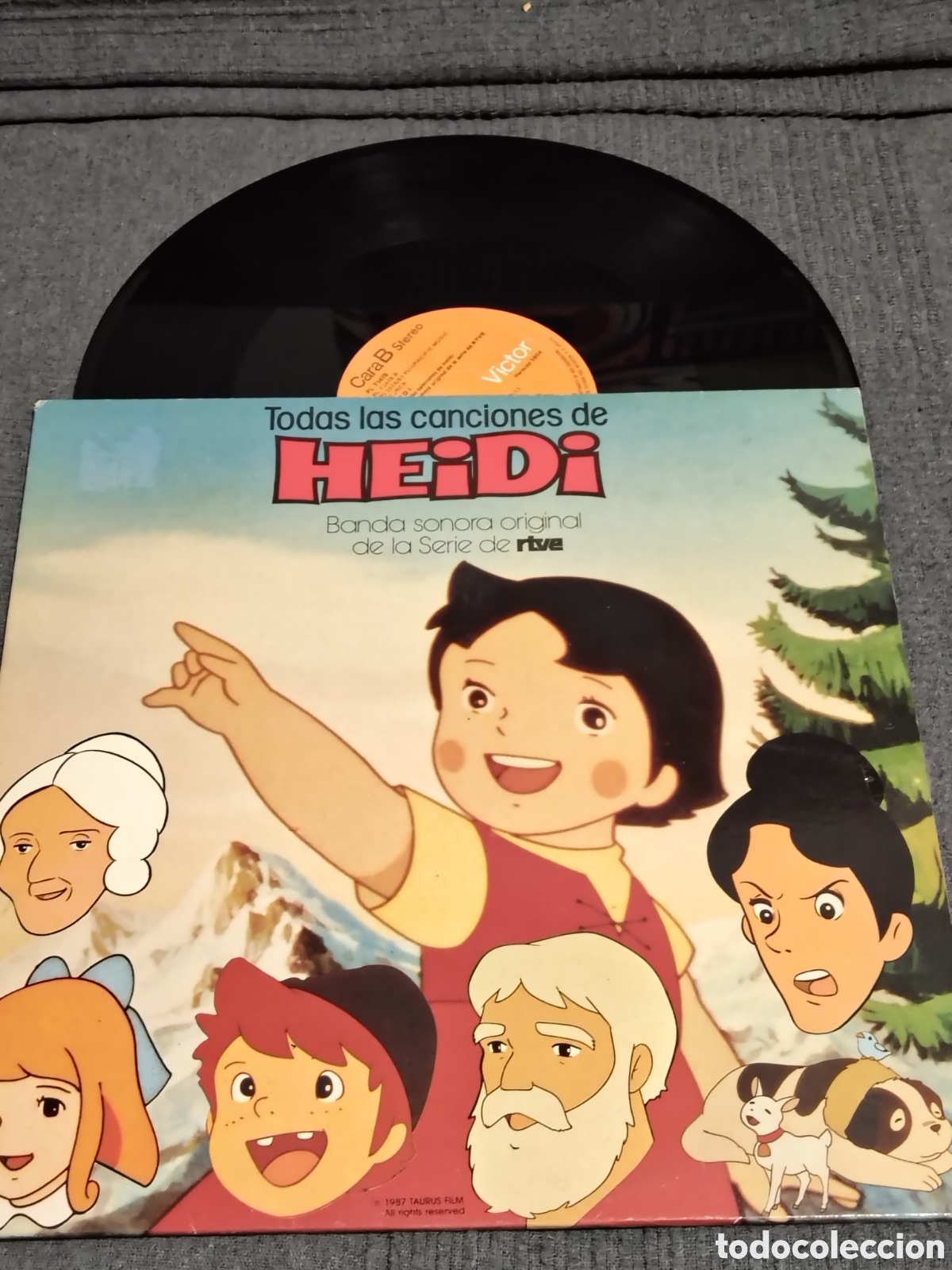 Discos de vinilo: &rdquo;Todas las canciones de Heidi - Banda sonora original de la Serie de rtve