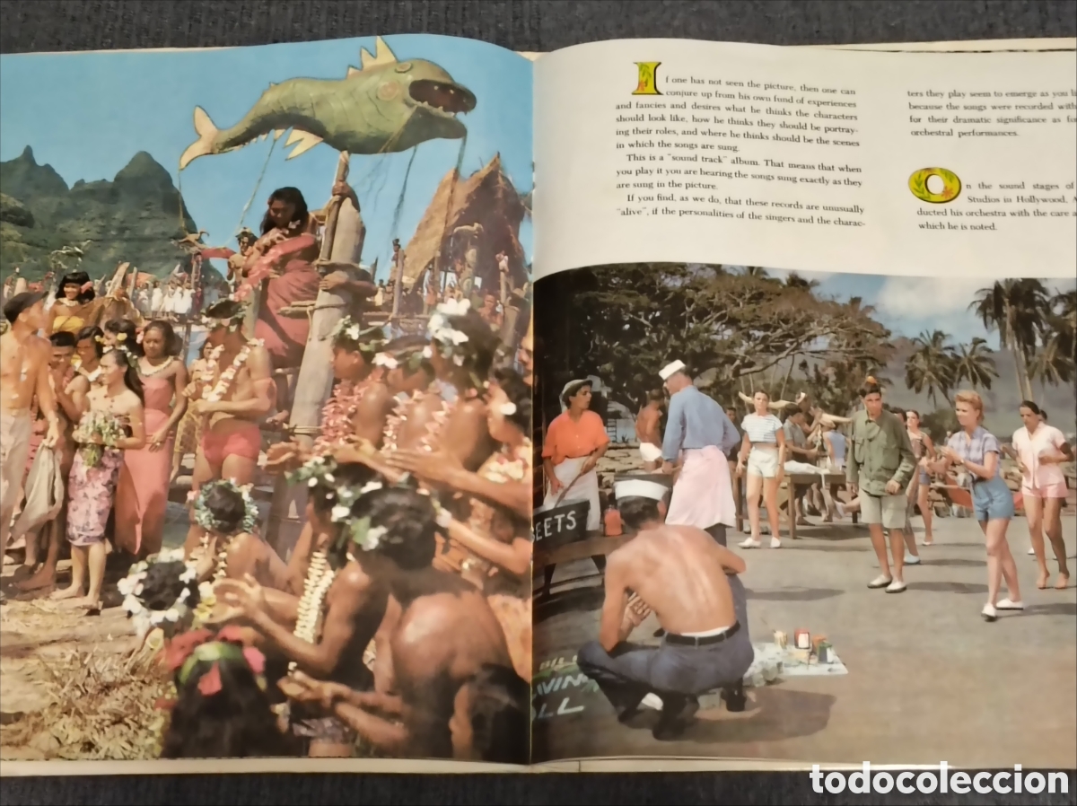 Discos de vinilo: banda sonora original de &rdquo;South Pacific&rdquo; (edici&oacute;n de 1958 - Foto 6