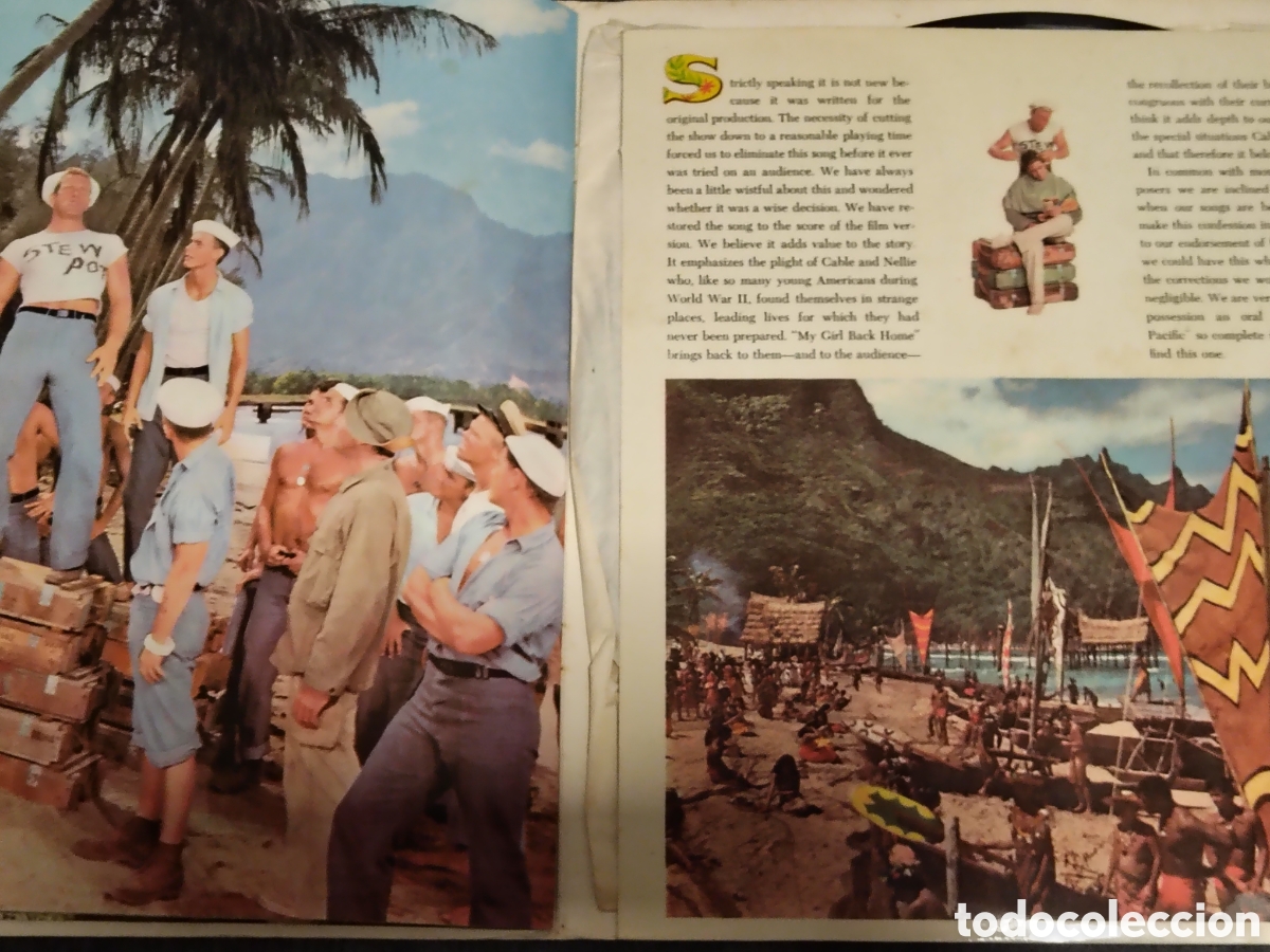 Discos de vinilo: banda sonora original de &rdquo;South Pacific&rdquo; (edici&oacute;n de 1958 - Foto 7
