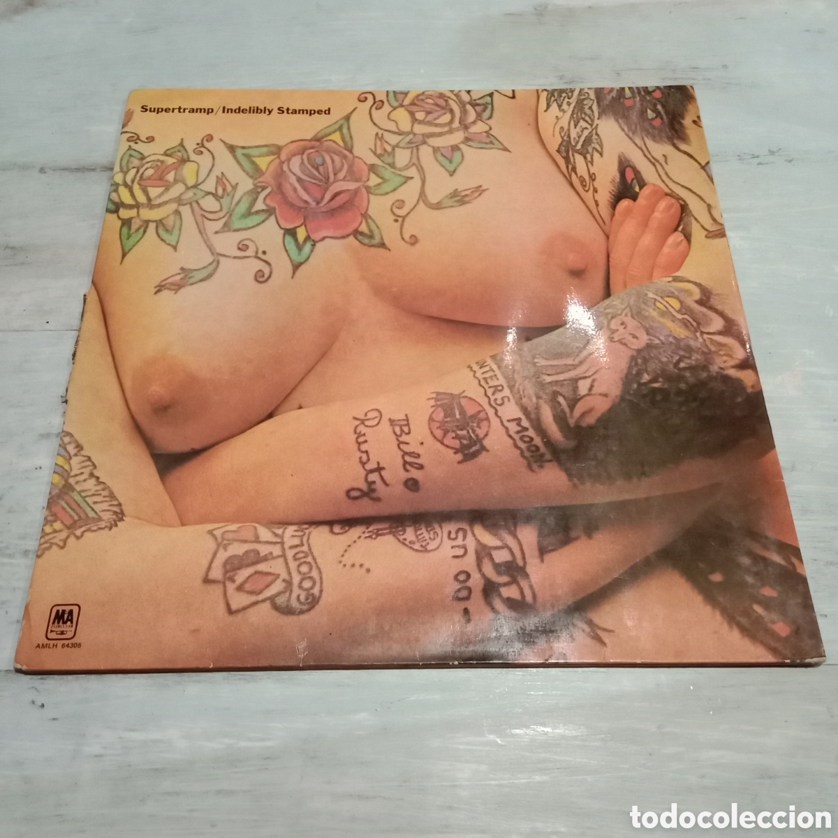 Discos de vinilo: SUPERTRAMP - INDELIBLY STAMPED - LP GATEFOLD - Foto 1