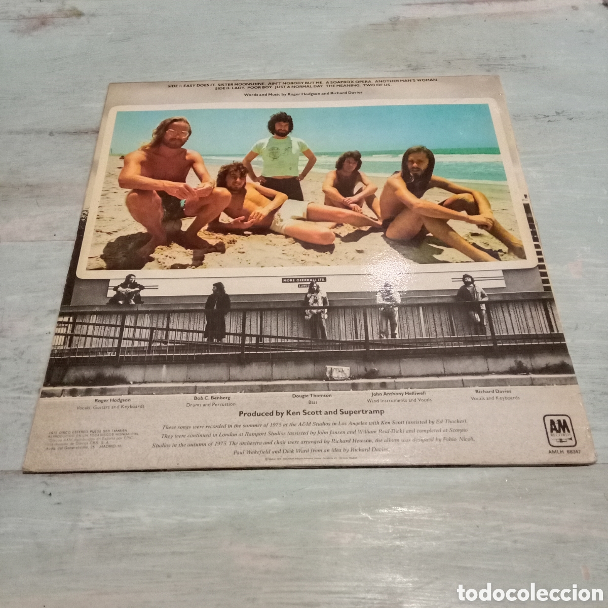 Discos de vinilo: SUPERTRAMP - CRISIS? WHAT CRISIS? - LP - Foto 2