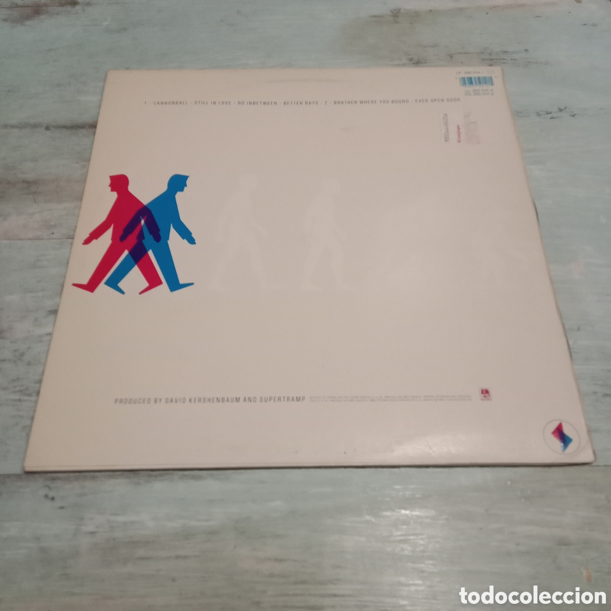 Discos de vinilo: SUPERTRAMP - BROTHER WHERE YOU BOUND - LP - Foto 2