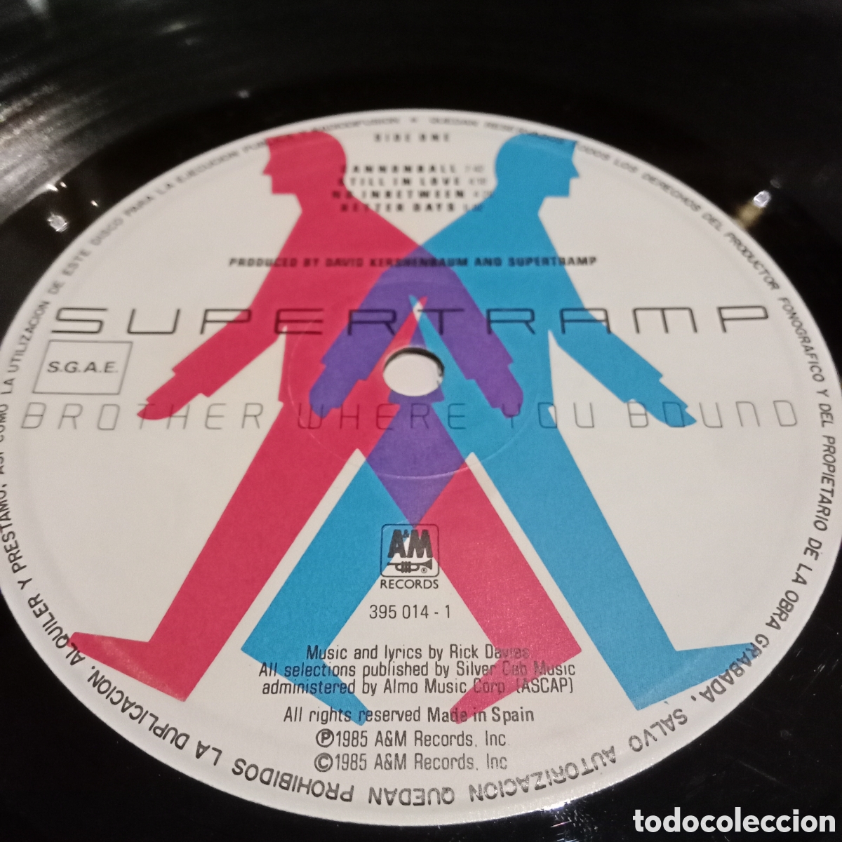 Discos de vinilo: SUPERTRAMP - BROTHER WHERE YOU BOUND - LP - Foto 7