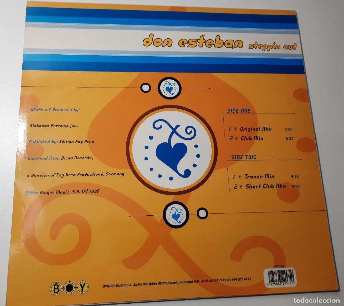 Discos de vinilo: Don Esteban - Steppin out - Foto 2