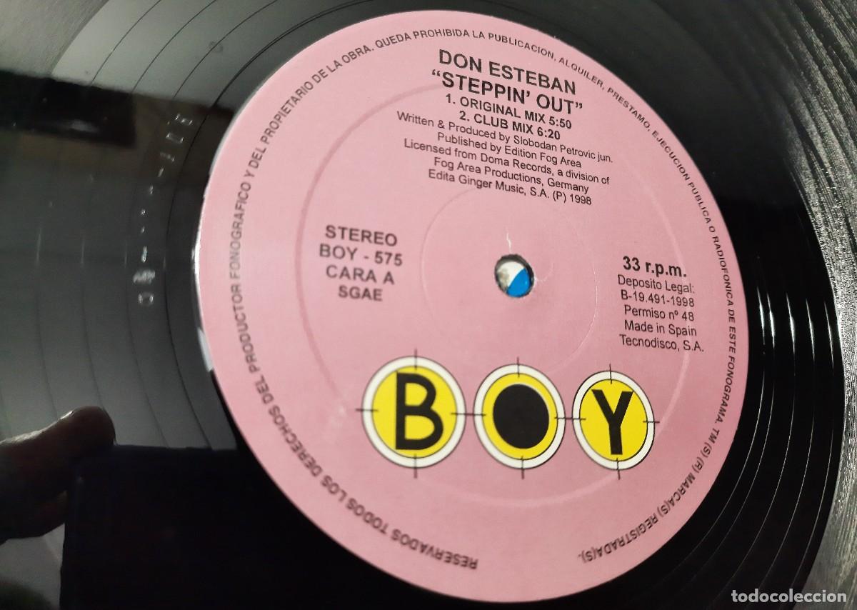 Discos de vinilo: Don Esteban - Steppin out - Foto 3