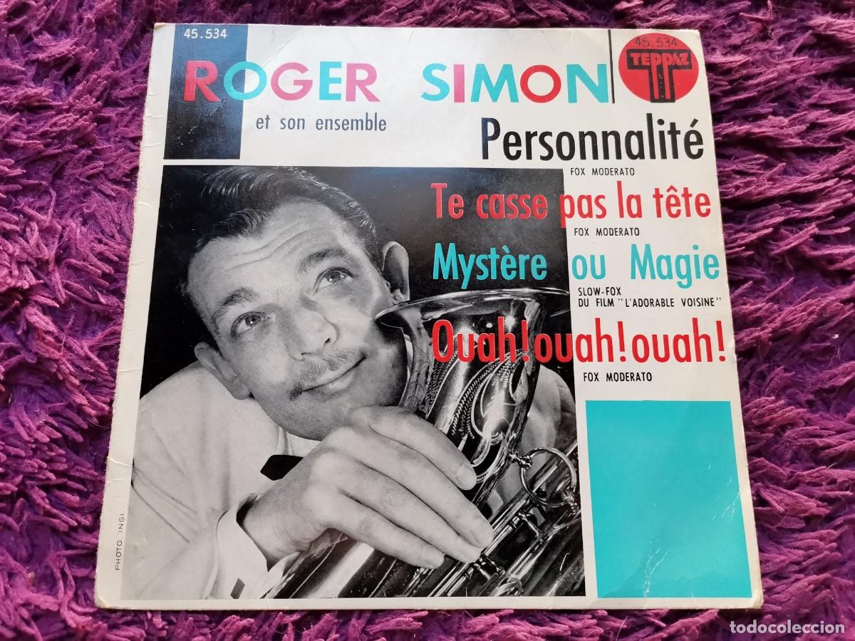 Discos de vinilo: Roger Simon Et Son Ensemble &ndash; Personnalit&eacute; Vinilo 7&rdquo; EP 1960 France 45534