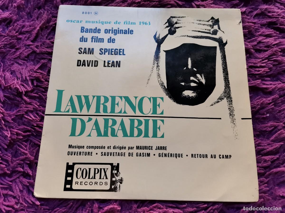Discos de vinilo: Maurice Jarre &ndash; Bande Originale Du Film Lawrence D'Arabie Vinilo 7&rdquo; EP 1963 France 8.001