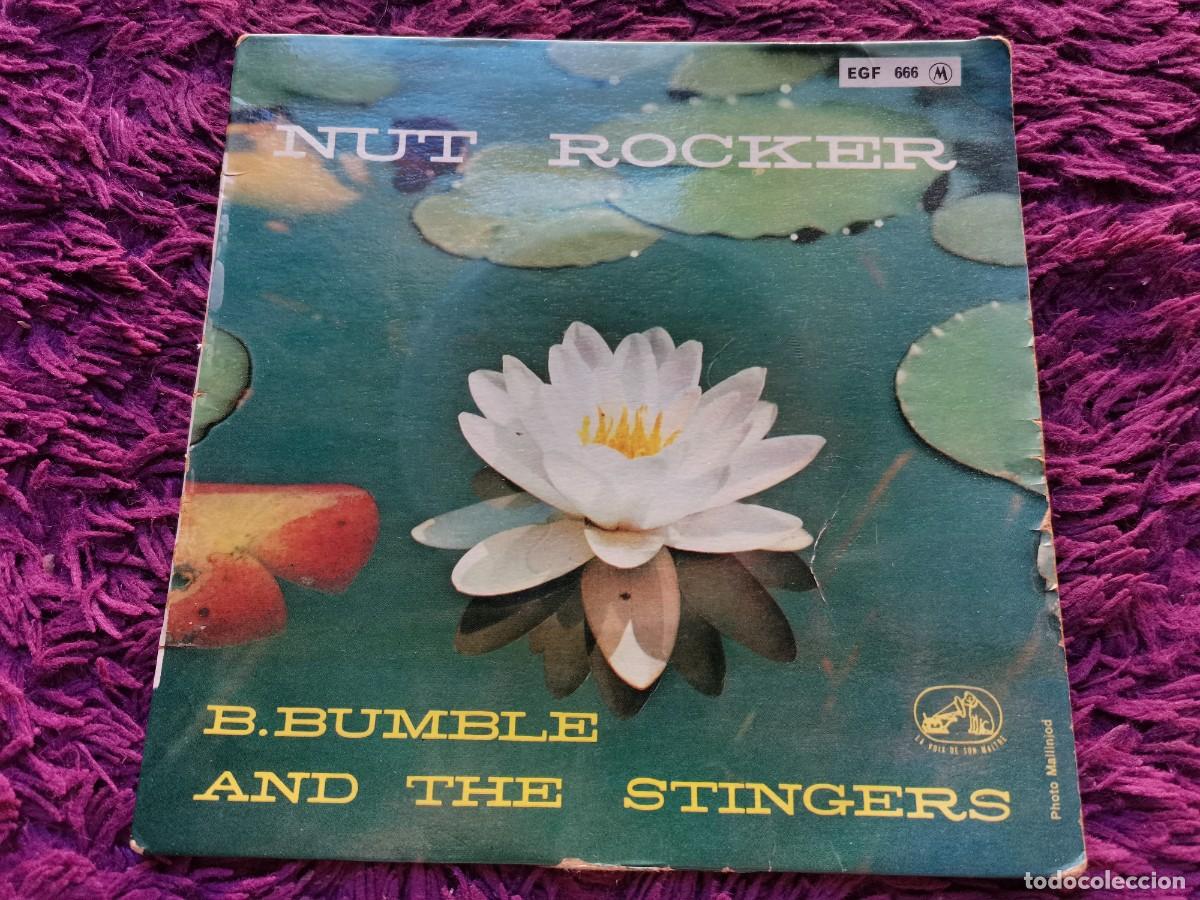 Discos de vinilo: B. Bumble And The Stingers &ndash; Nut Rocker Vinilo 7&rdquo; EP 1963 France EGF 666