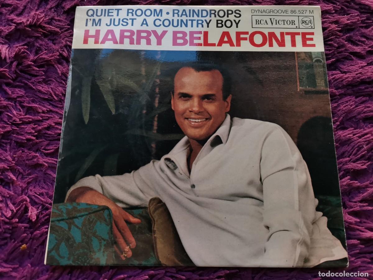 Discos de vinilo: Harry Belafonte &ndash; Quiet Room Vinilo 7&rdquo; EP 1966 France 86.527