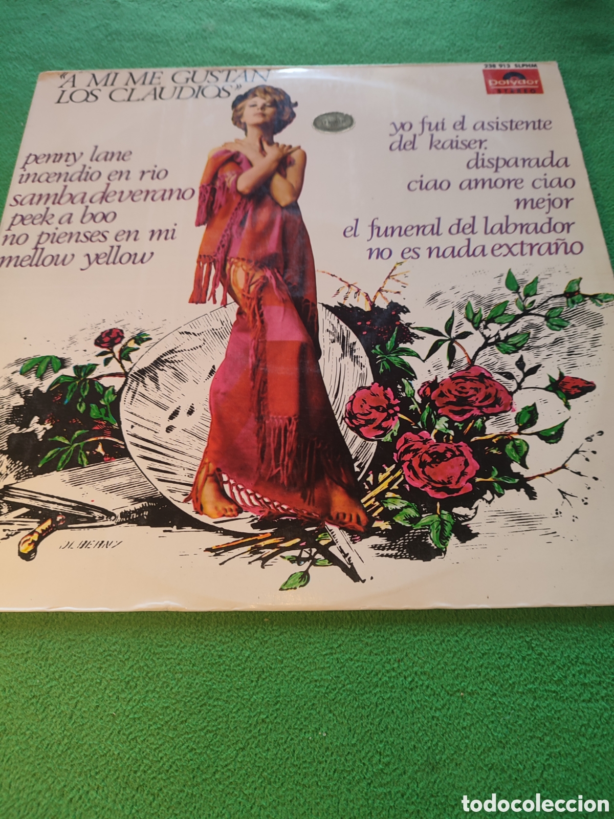 Discos de vinilo: Los Claudios - A m&iacute; me gustan los Claudios - Foto 1
