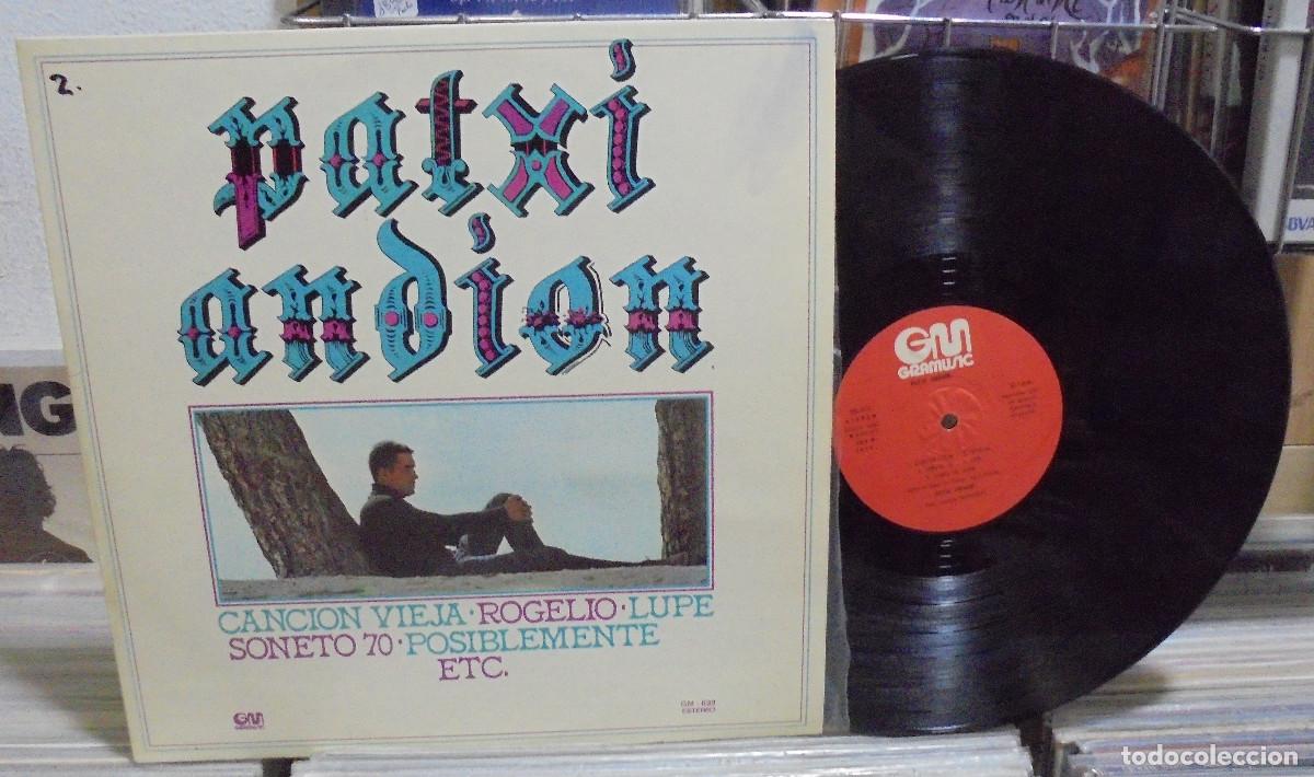 Discos de vinilo: Patxi Andion. Movieplay 1977 -- LP