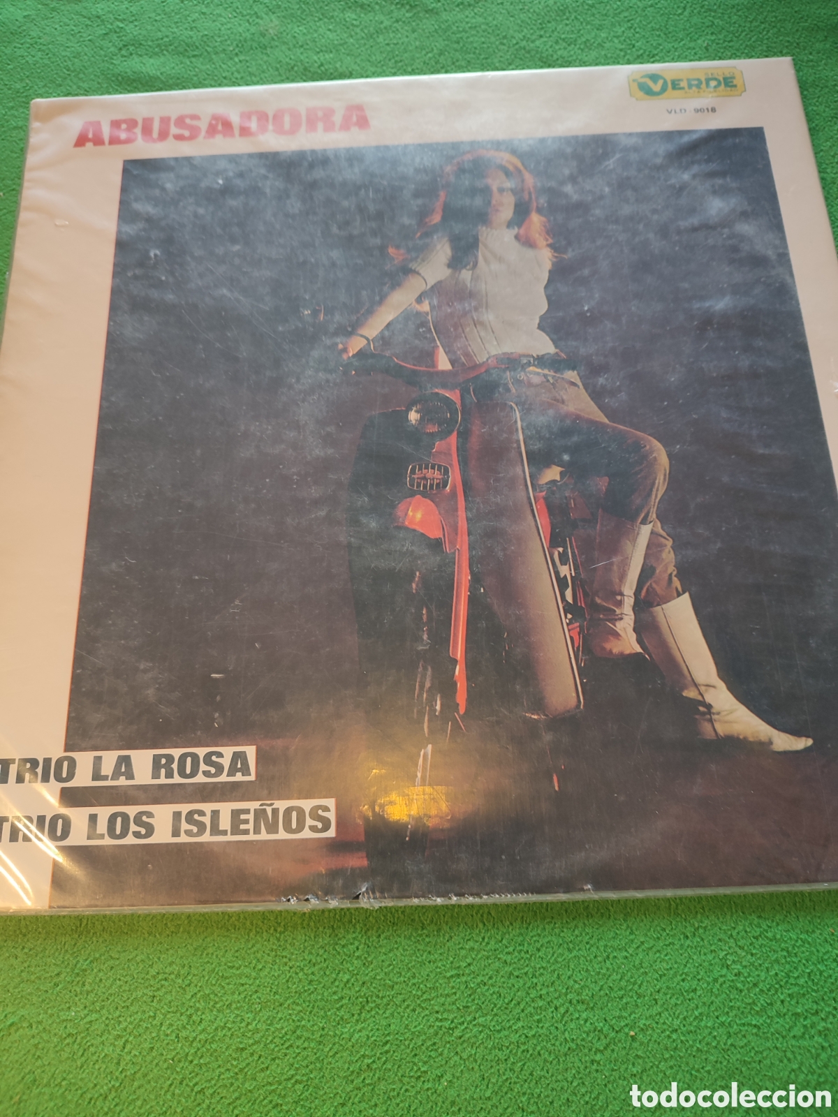 Discos de vinilo: Trio La Rosa- Trio los Isle&ntilde;os - Abusadora