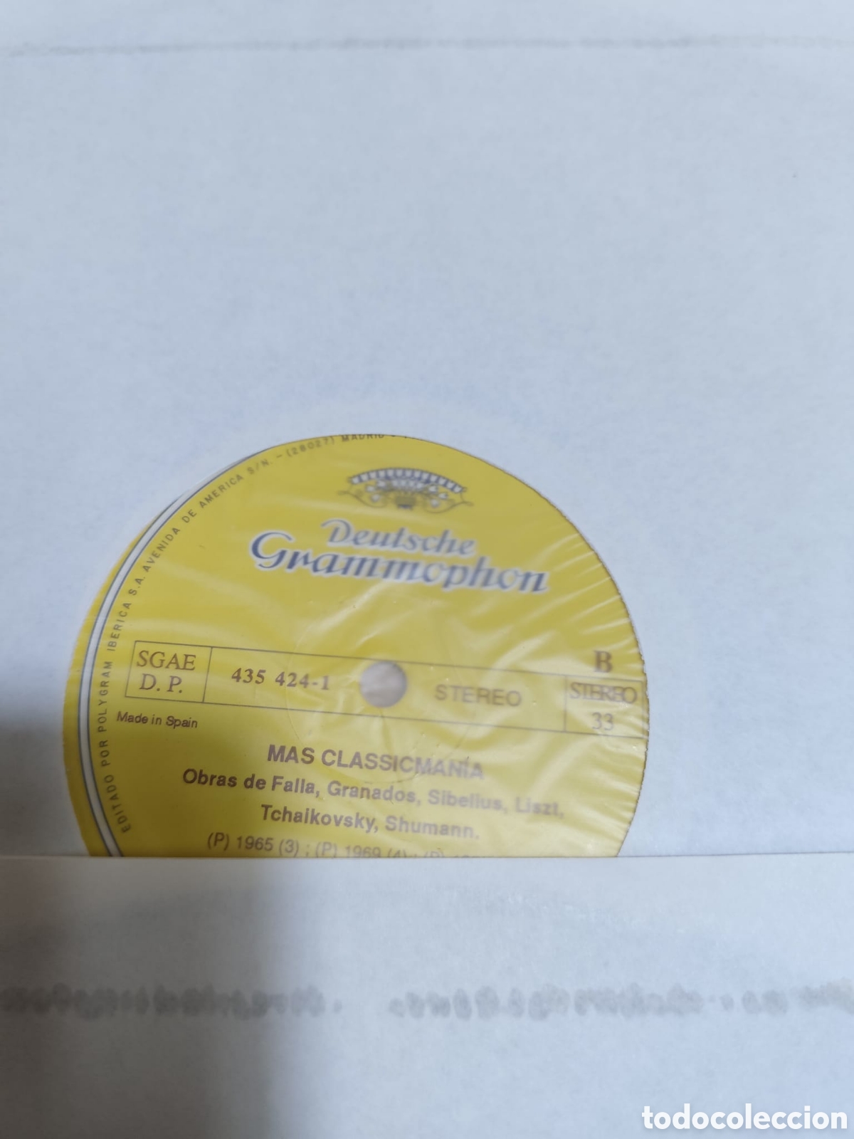 Discos de vinilo: Vinilo doble LP Mas Classic Man&iacute;a. - Foto 3