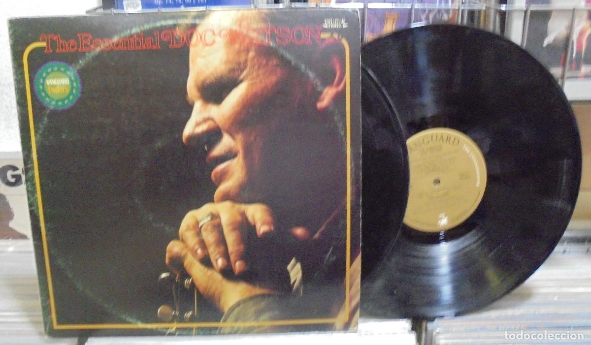 Discos de vinilo: The essential Doc Watson. Vanguard 1973 -- 2 LP s - Foto 1