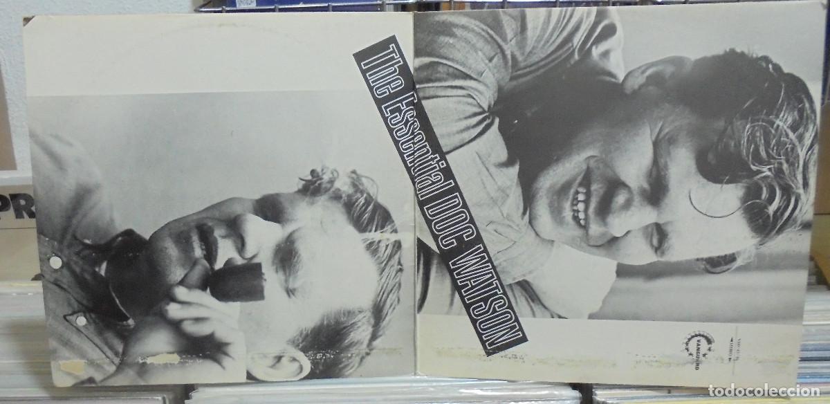 Discos de vinilo: The essential Doc Watson. Vanguard 1973 -- 2 LP s - Foto 2