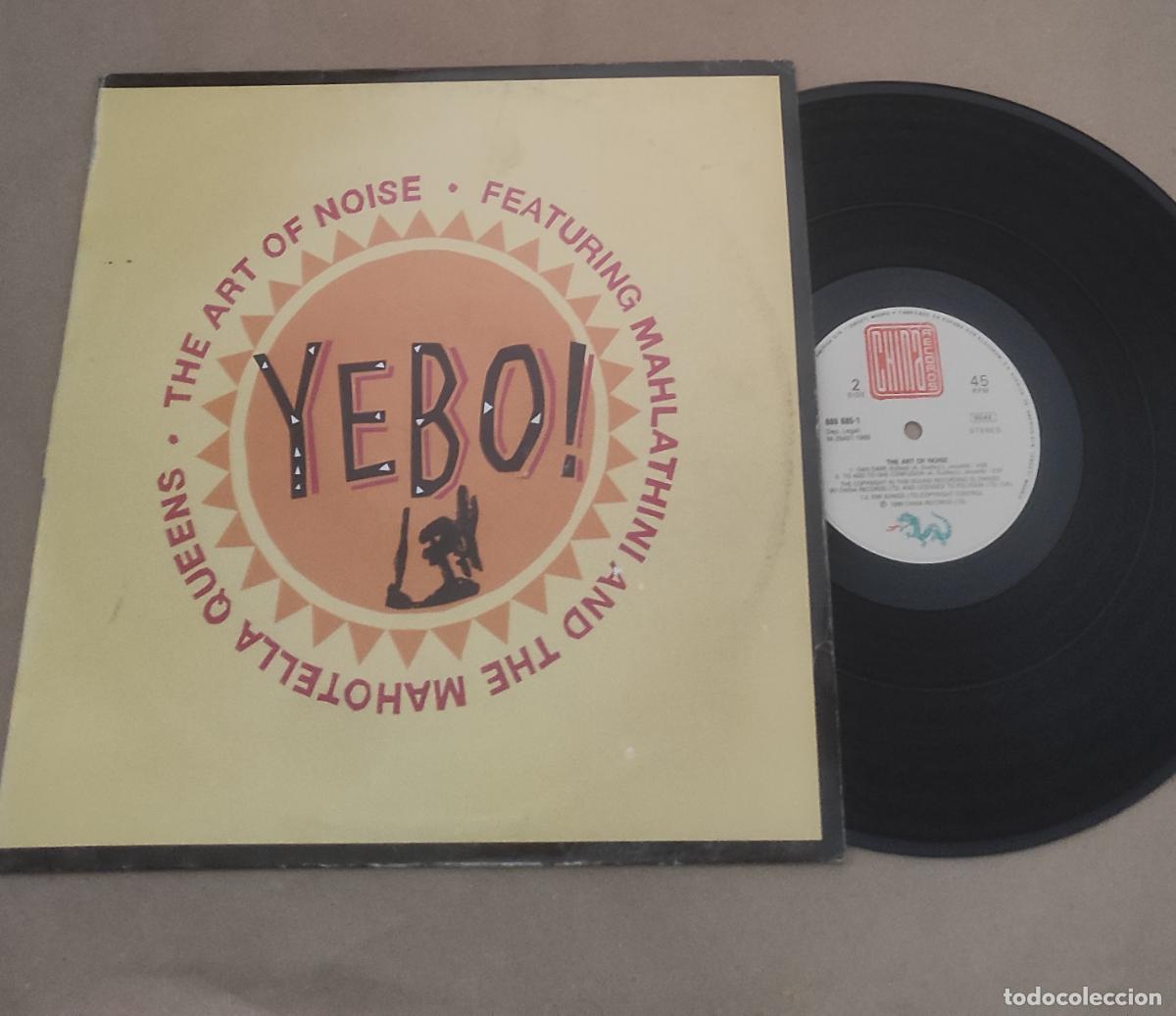 Discos de vinilo: The Art Of Noise Featuring Mahlathini And The Mahotella Queens &ndash; Yebo!-MAXI-ESPA&Ntilde;A-