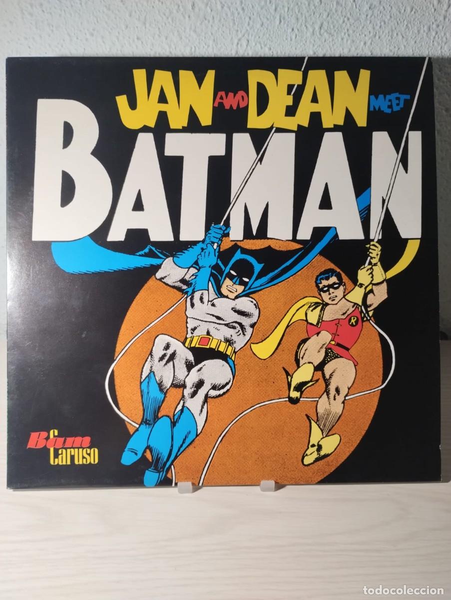 Discos de vinilo: JAN AND DEAN Jan And Dean Meet Batman (Bam-Caruso Records KIRI 068, UK 1987)