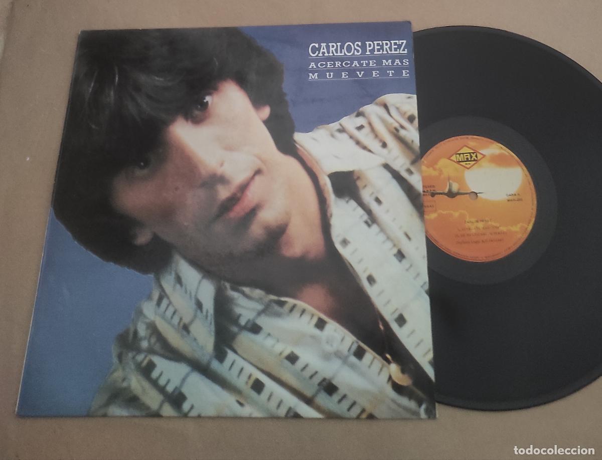 Discos de vinilo: Carlos Perez &lrm;&ndash; Acercate M&aacute;s-MAXI-ESPA&Ntilde;A-