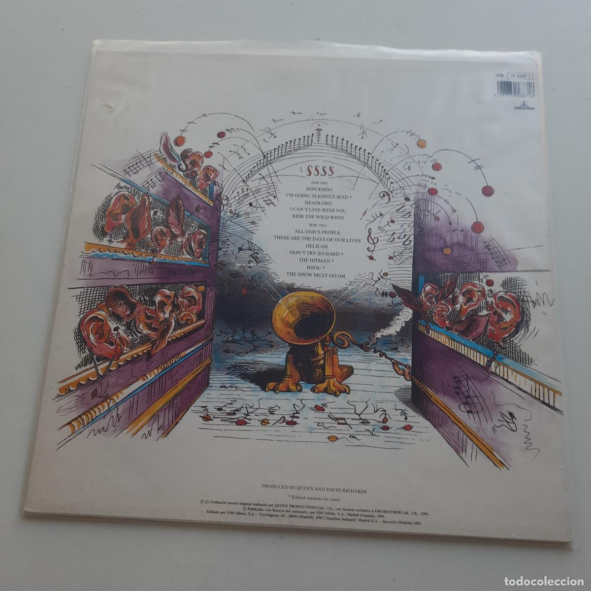 Discos de vinilo: Vinilo Queen - Innuendo - Foto 2