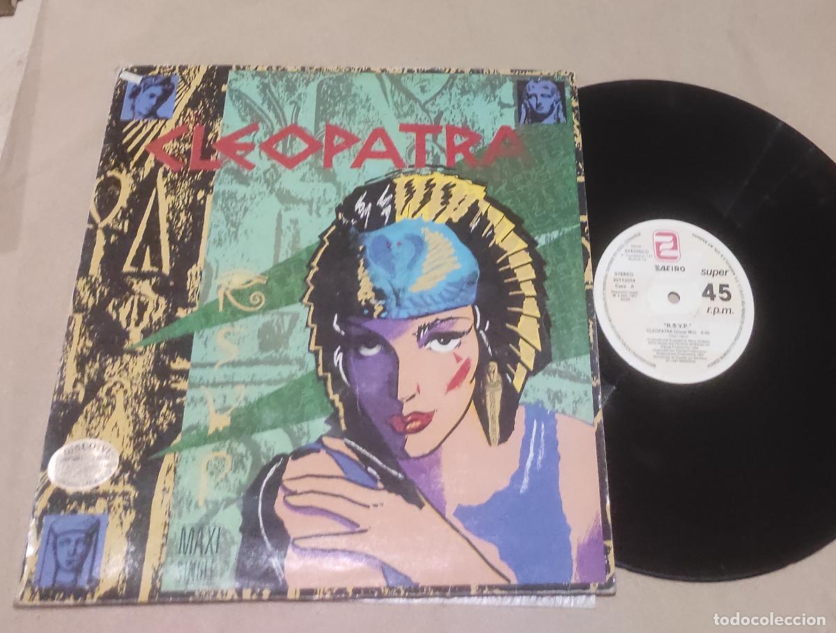 Discos de vinilo: RSVP &lrm;&ndash; Cleopatra-MAXI-ESPA&Ntilde;A-RARO!!
