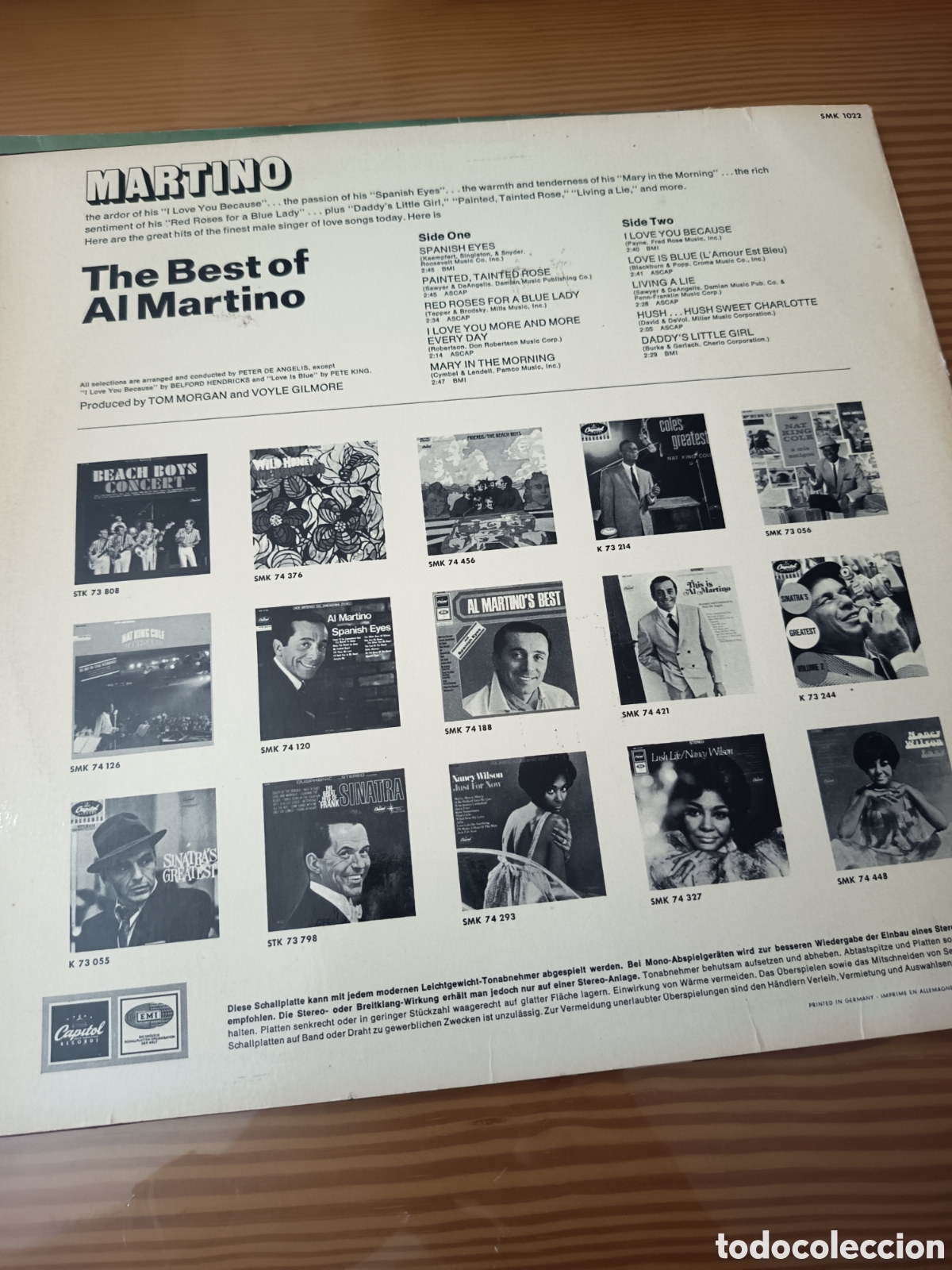 Discos de vinilo: Lote de 3 discos de vinilo LP s de Al Martino - Foto 2
