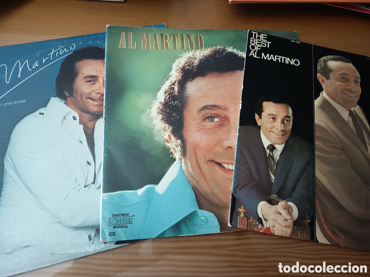 Discos de vinilo: Lote de 3 discos de vinilo LP s de Al Martino
