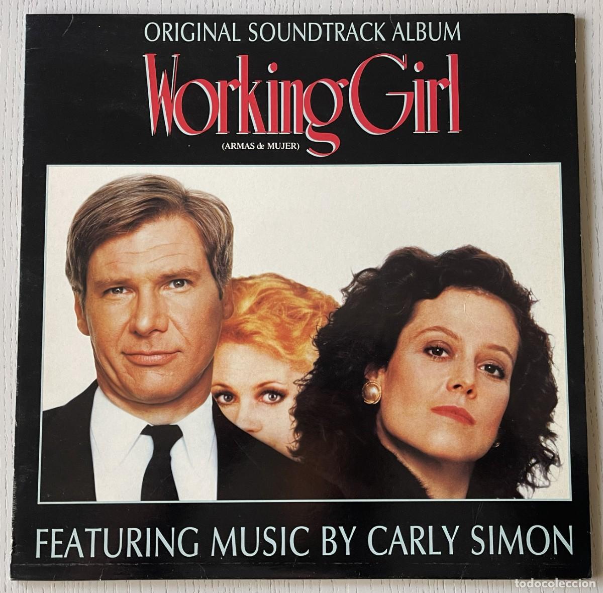 Discos de vinilo: ARMAS DE MUJER - WORKING GIRL BSO CARLY SIMON VINILO LP 12&rdquo; ARISTA-BMG 1989 REF 209767 1&ordf;ED.ESPA&Ntilde;A E