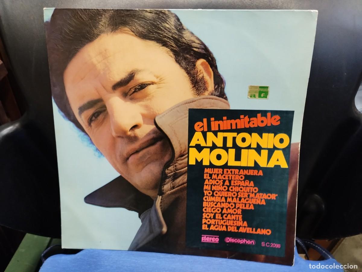 Discos de vinilo: Vinilo de Antonio Molina &rdquo;El Inimitable&rdquo; - Foto 1