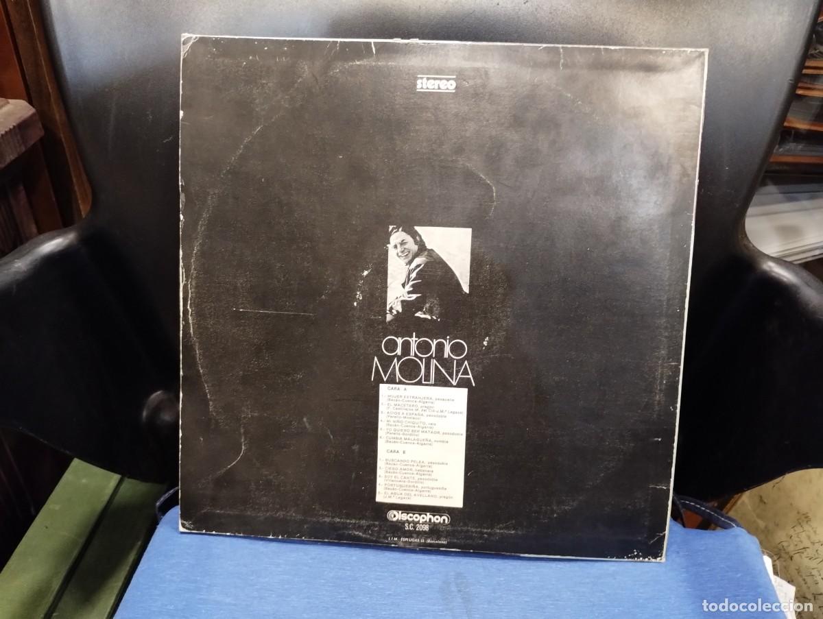 Discos de vinilo: Vinilo de Antonio Molina &rdquo;El Inimitable&rdquo; - Foto 2