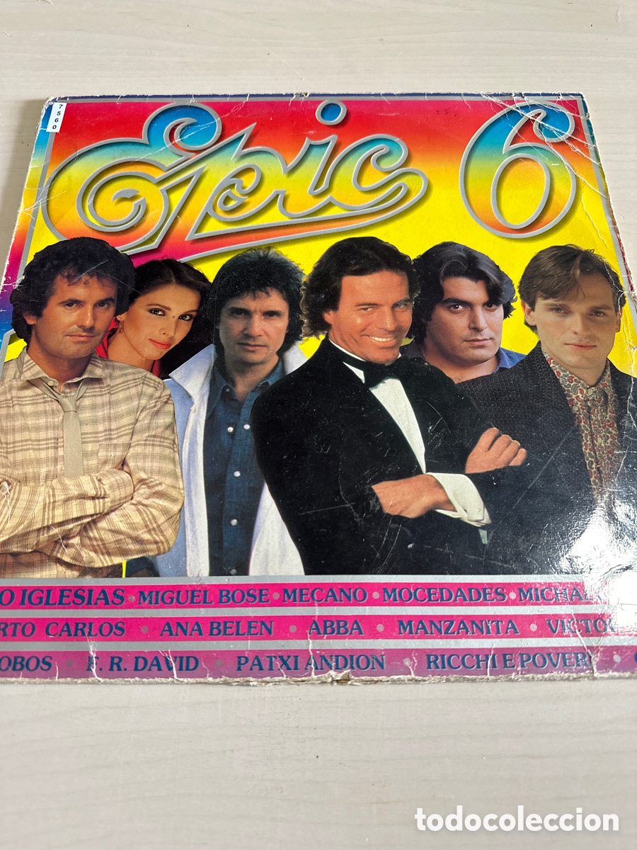 Discos de vinilo: VIN7560 Epic 6 vinilo segunda mano