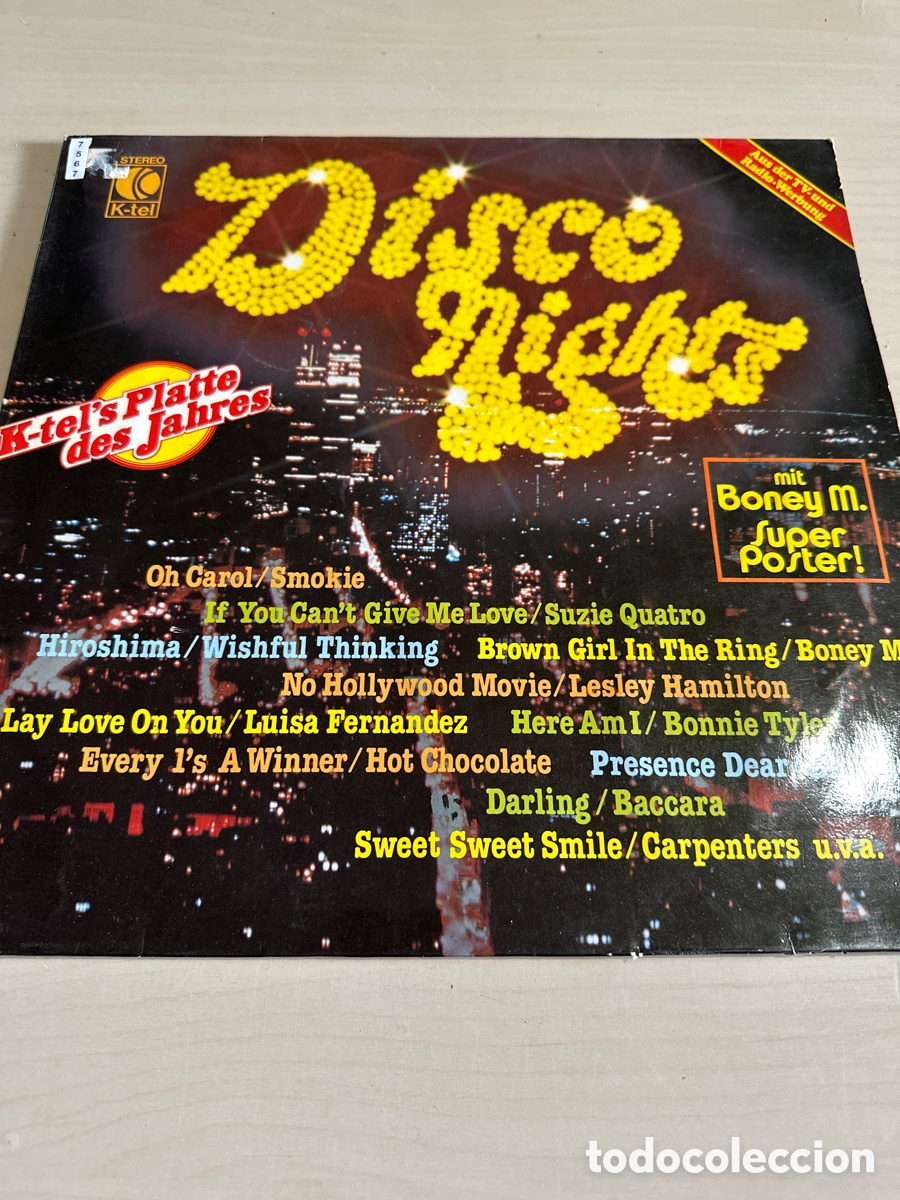 Discos de vinilo: VIN7567 disco night vinilo segunda mano