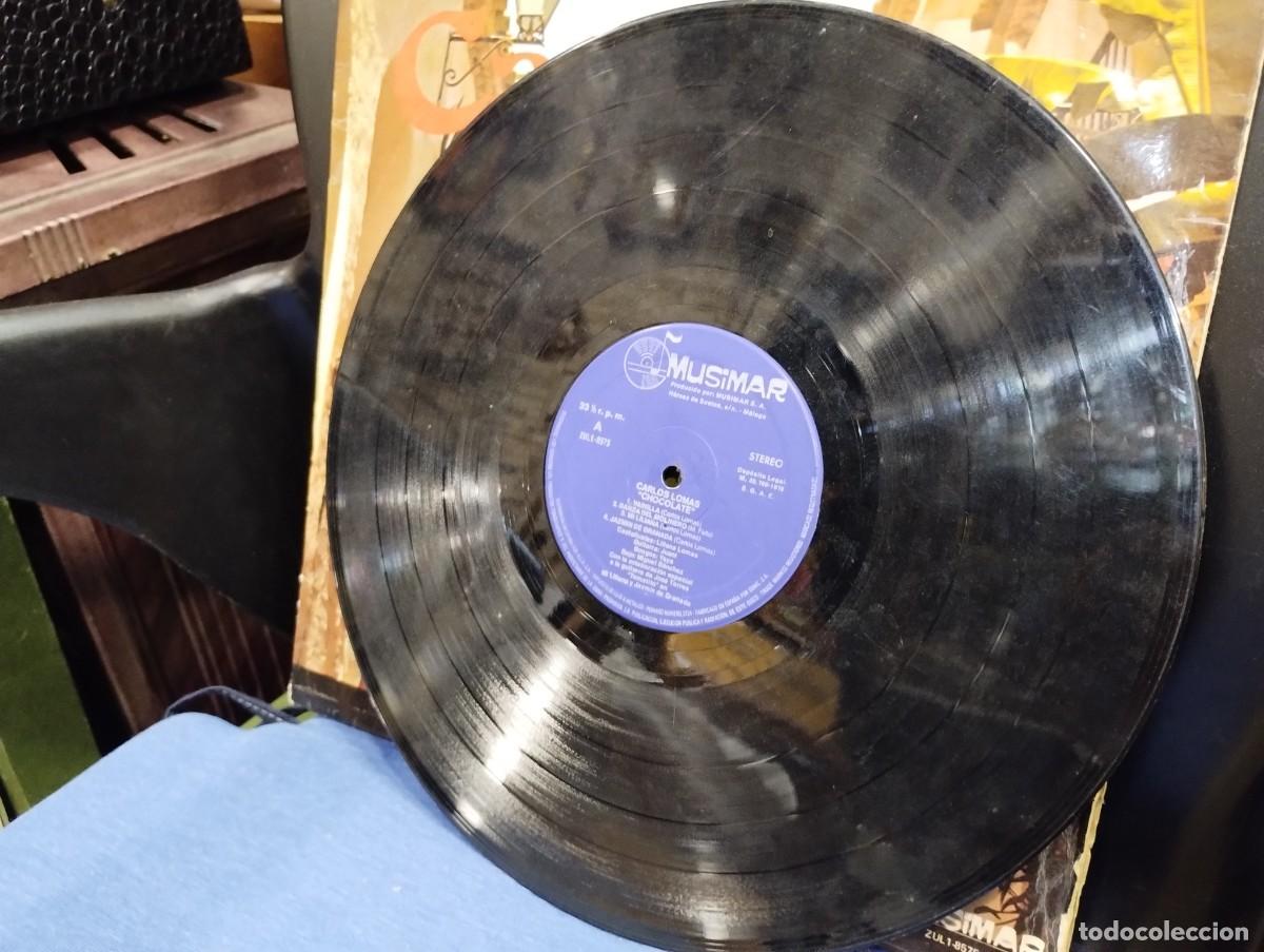 Discos de vinilo: Vinilo de Carlos Lomas &rdquo;Chocolate&rdquo; - Foto 3