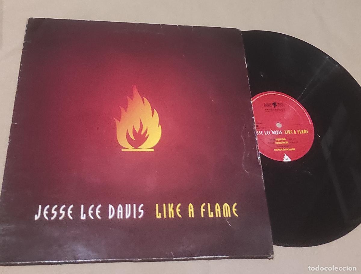 Discos de vinilo: Jesse Lee Davis &ndash; Like A Flame-MAXI- - Foto 1