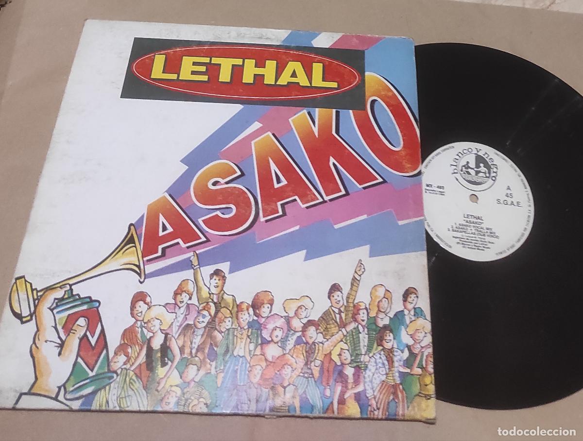 Discos de vinilo: Lethal &lrm;&ndash; Asako-MAXI-ESPA&Ntilde;A-