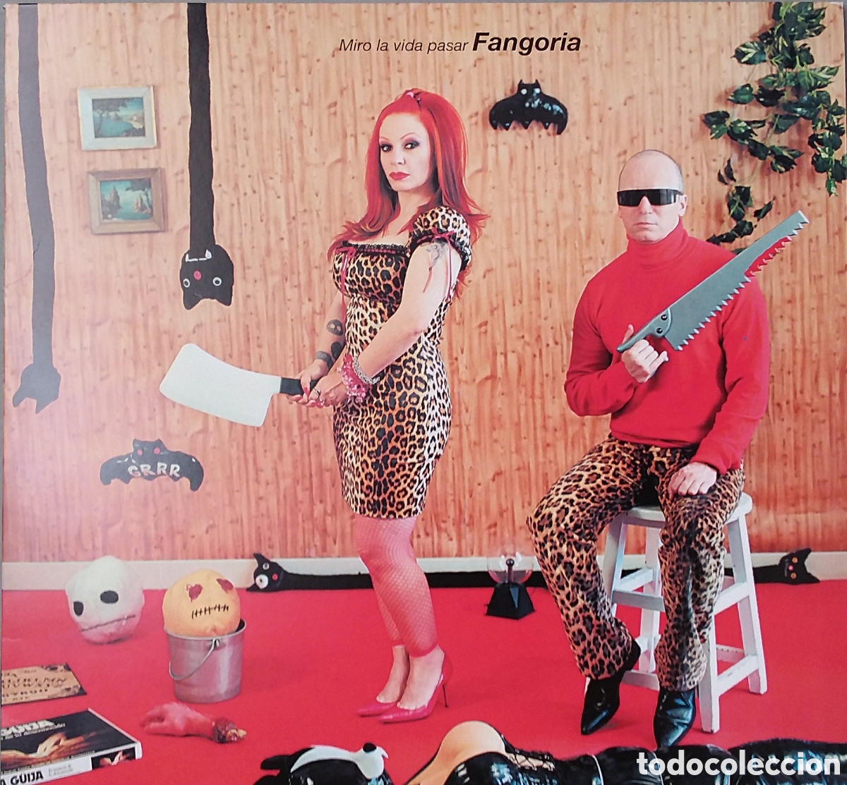 Discos de vinilo: FANGORIA//MIRO LA VIDA PASAR//2004//LP MAXI VINILO COLOR//GASA-WARNER