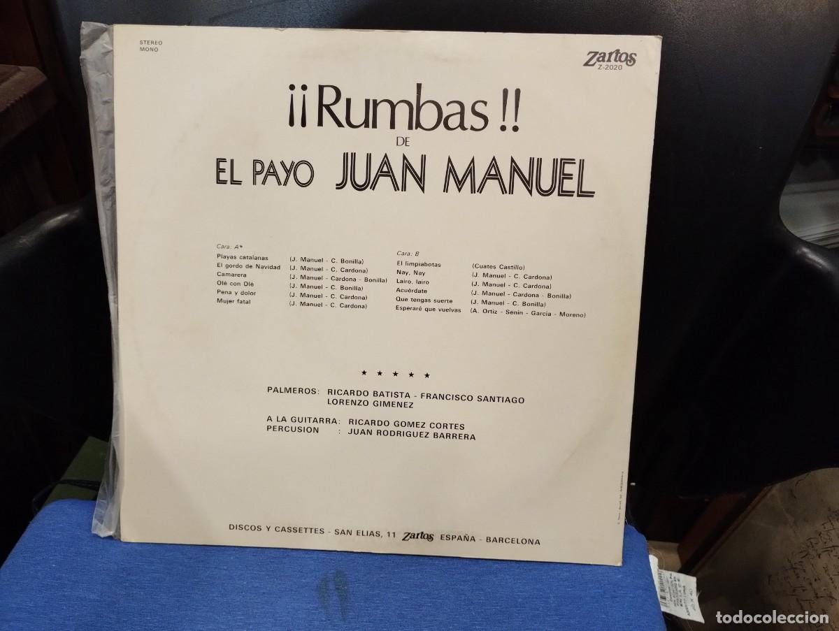 Discos de vinilo: Vinilo de Juan Manuel &rdquo;El Payo&rdquo; - Foto 2