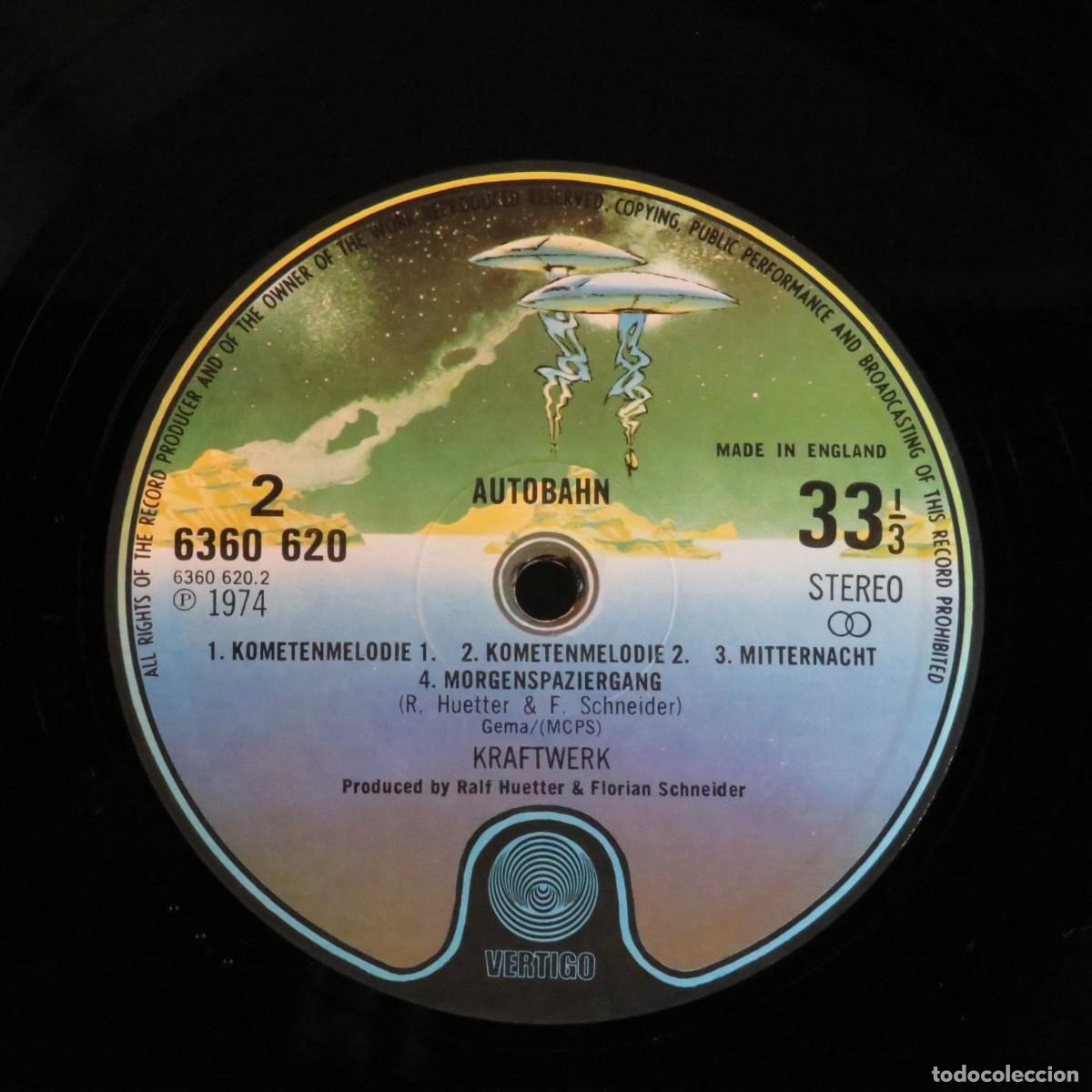 Discos de vinilo: KRAFTWERK - AUTOBAHN - LP - Foto 3