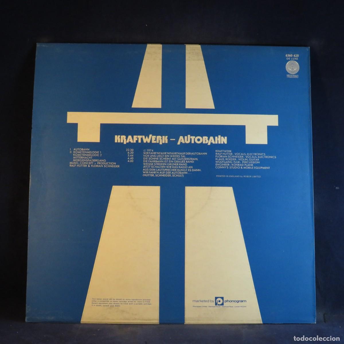 Discos de vinilo: KRAFTWERK - AUTOBAHN - LP - Foto 4