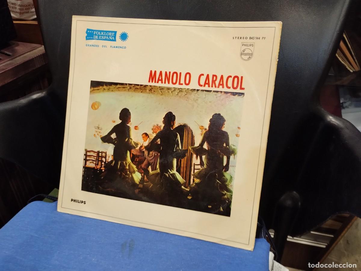 Discos de vinilo: Vinilo de Manolo Caracol &rdquo;Grandes del Flamenco&rdquo;