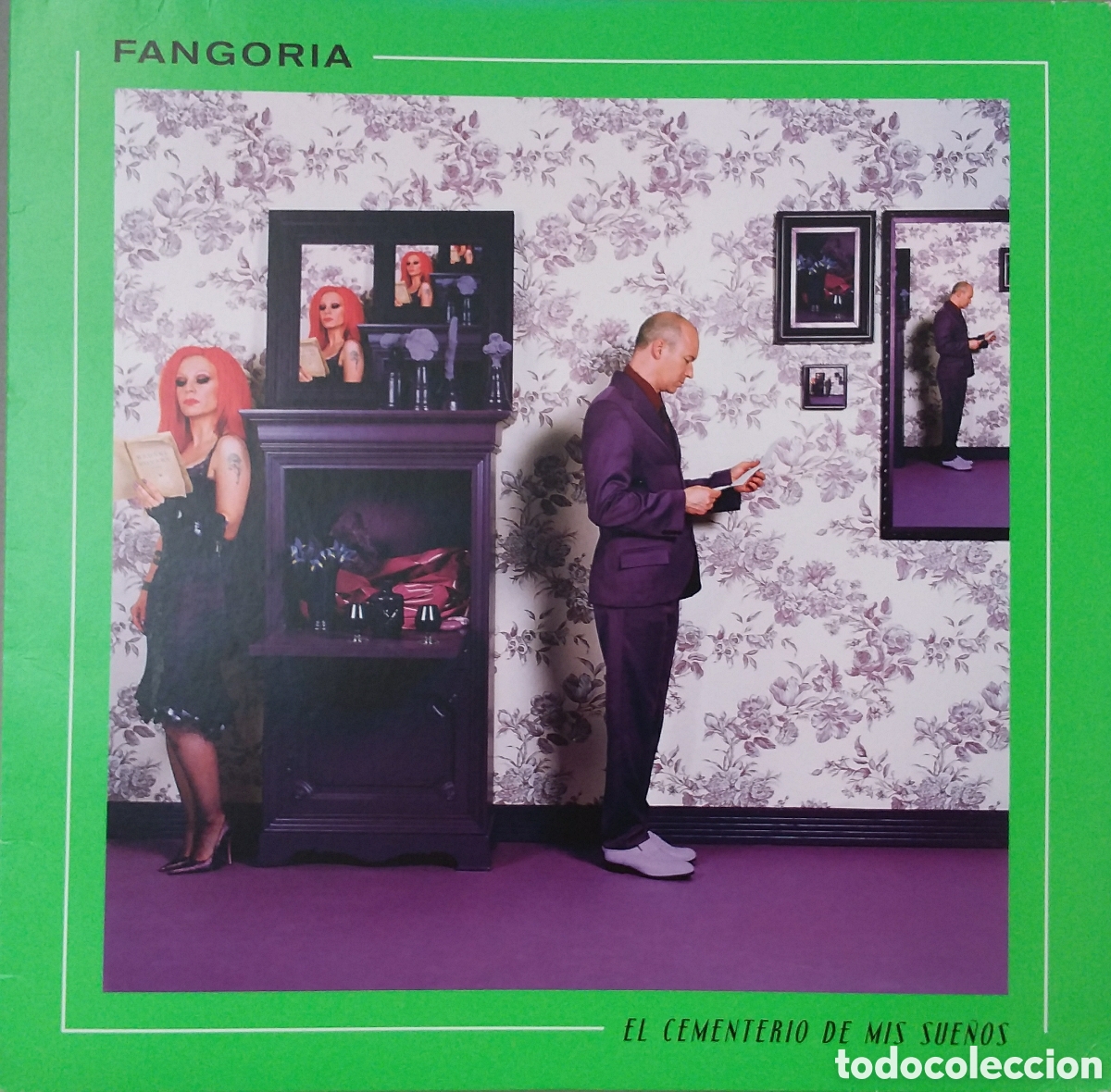Discos de vinilo: FANGORIA//CEMENTERIO DE MIS SUE&Ntilde;OS//2007//LP MAXI VINILO COLOR//DRO-WARNER