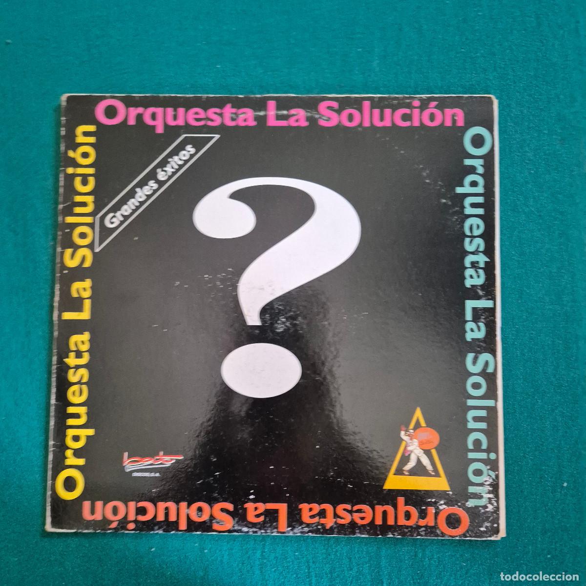 Discos de vinilo: Orquesta La Solucion &ndash; Grandes Exitos - Foto 1
